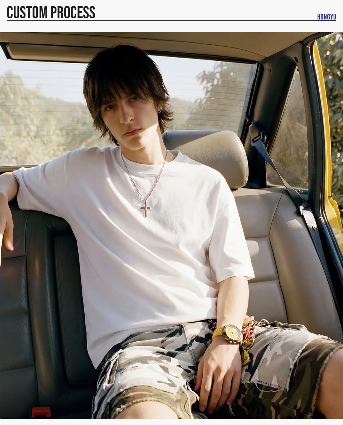 Boxy Cropped 220Gsm Sorona Cooling T-Shirt – detail 9