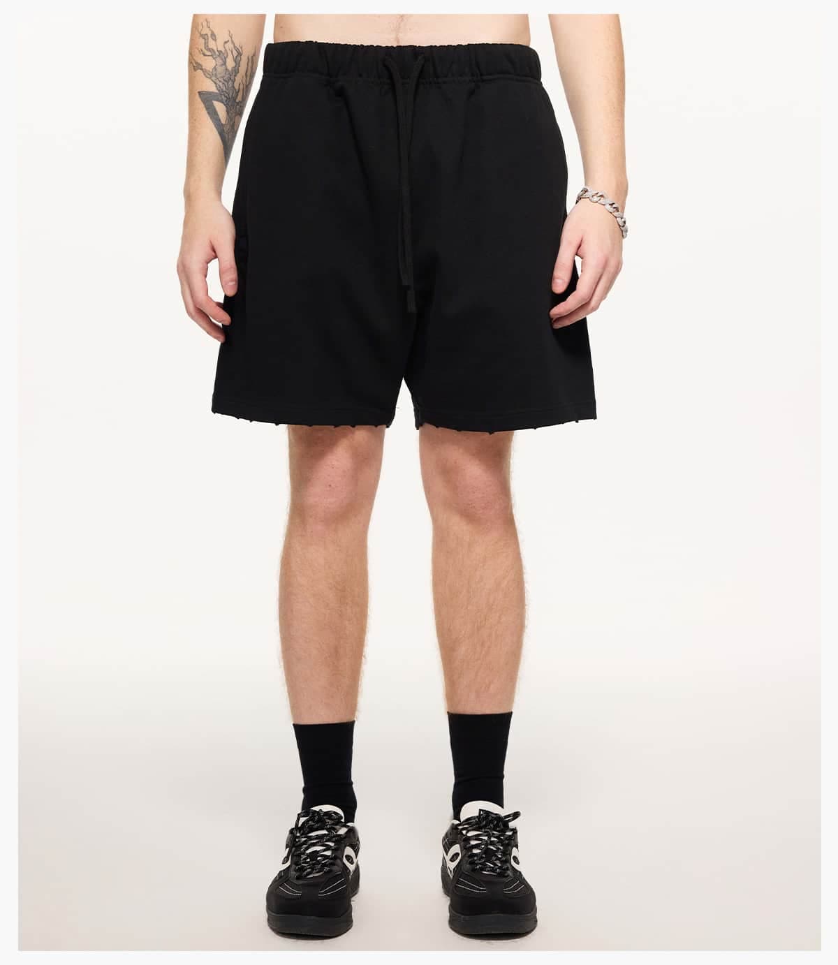 Heavy 450 GSM Terry Breathable Casual Shorts – detail 9
