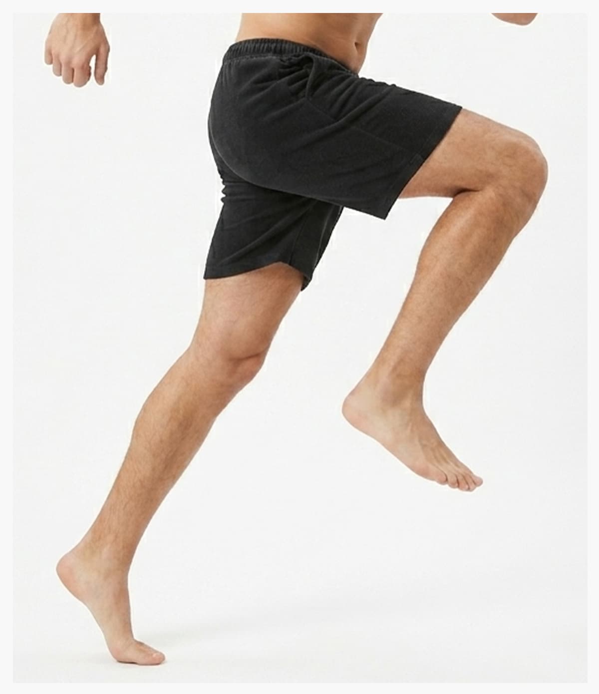 Waffle 270G Vintage Wash Distressed Shorts – detail 8