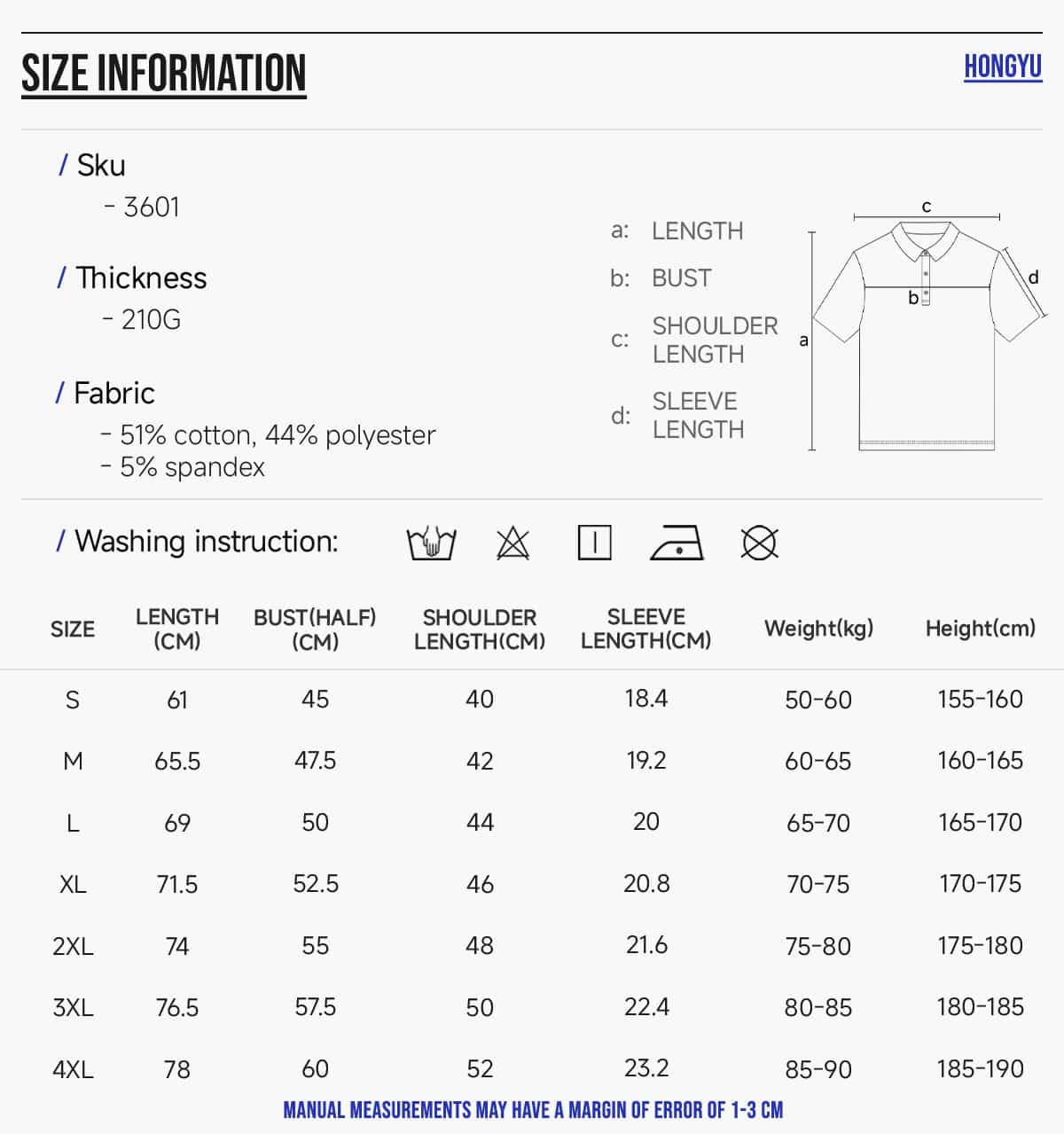 40s 210GSM Cooling Breathable Polo Shirt – detail 2