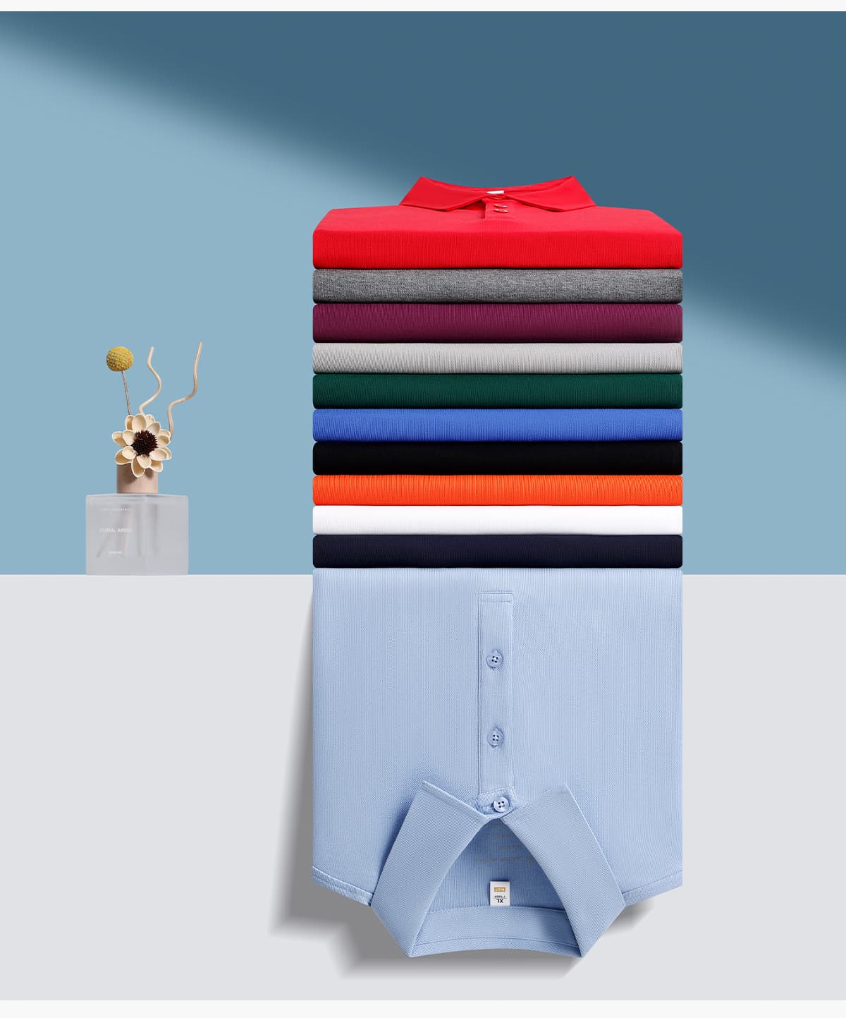 Sorona Cooling Quick-Dry 40s 220GSM Polo Shirt – detail 11