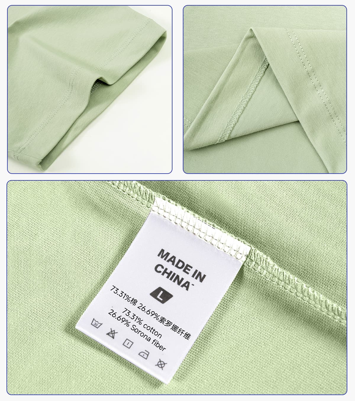 Sorona Cooling Quick-Dry 240G Boxy Fit T-Shirt – detail 5