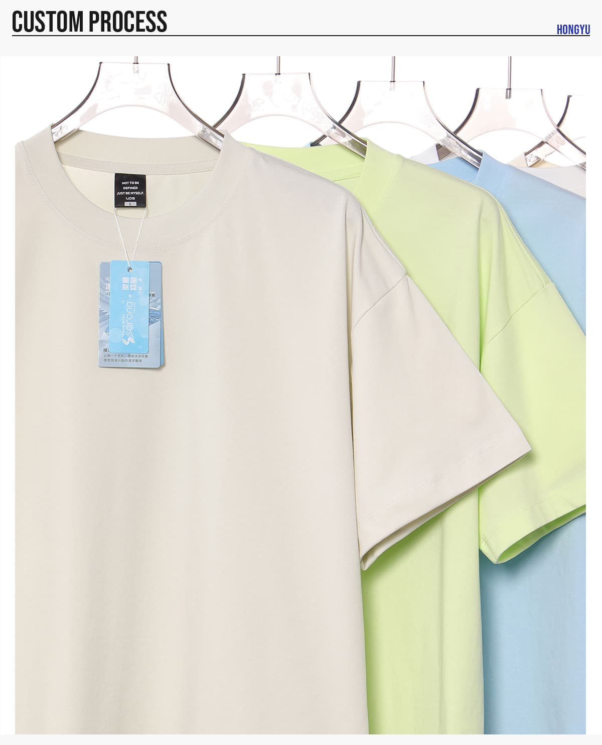 Sorona Cooling Quick-Dry 240G Boxy Fit T-Shirt – detail 6