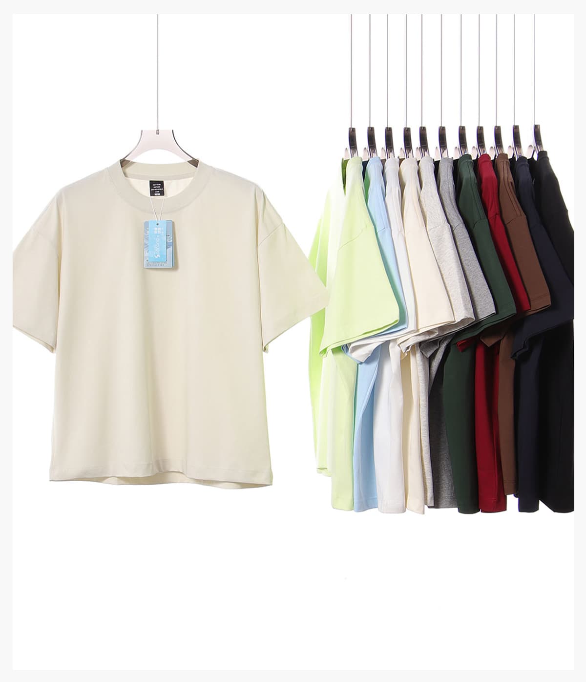 Sorona Cooling Quick-Dry 240G Boxy Fit T-Shirt – detail 8