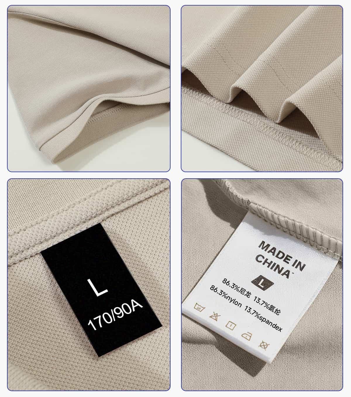 Lightweight Pique 170 GSM Polo Shirt – detail 6