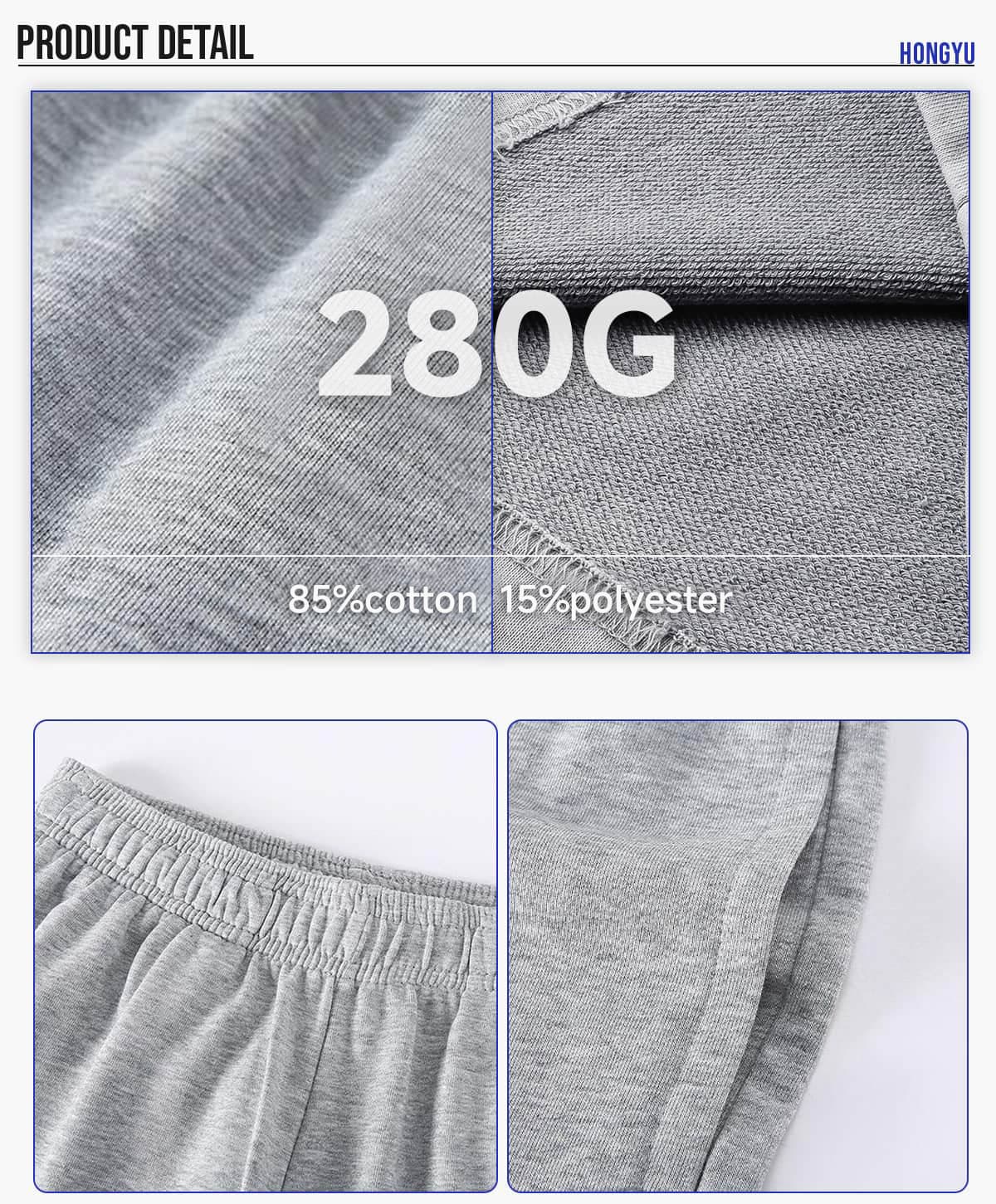 Lightweight Terry 280GSM Breathable Shorts – detail 5