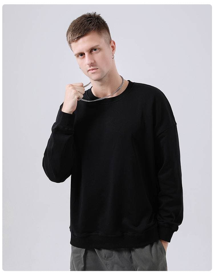 Unisex Drop shoulder Sweatshirt 320GSM – detail 5
