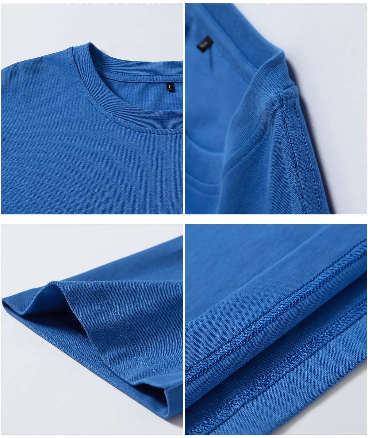 Unisex Drop shoulder T-Shirt Oversized 240gsm – detail 6