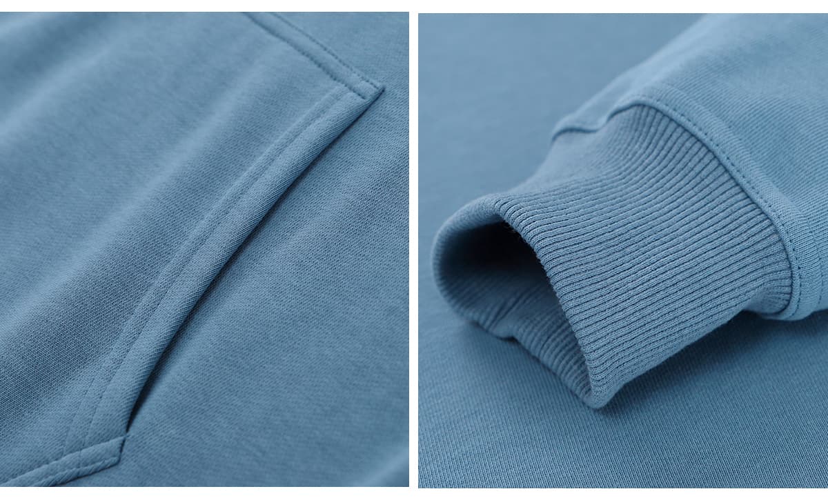 Custom Unisex Drop shoulder Hoodies – detail 6