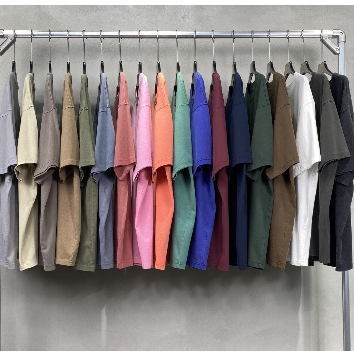 Light Wash Oversized T-Shirt 250gsm – detail 9