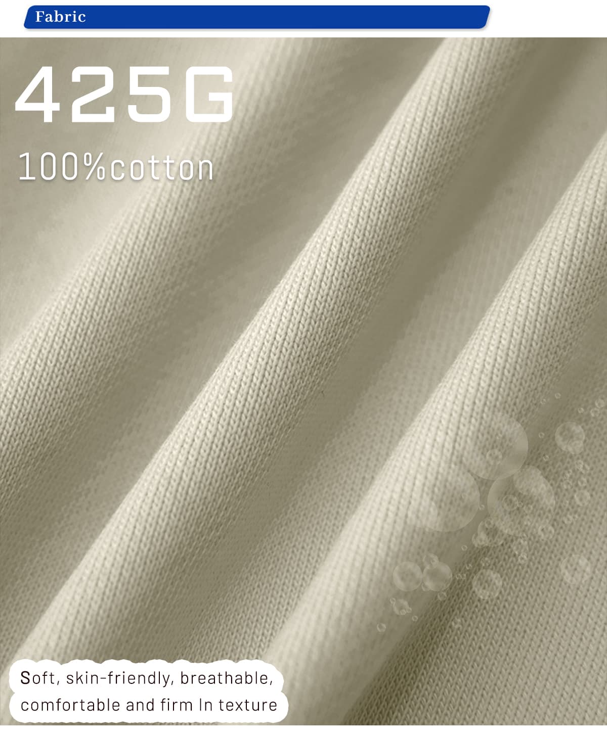 Thick Heavy Basic Shorts Street Trendy 425GSM – detail 4