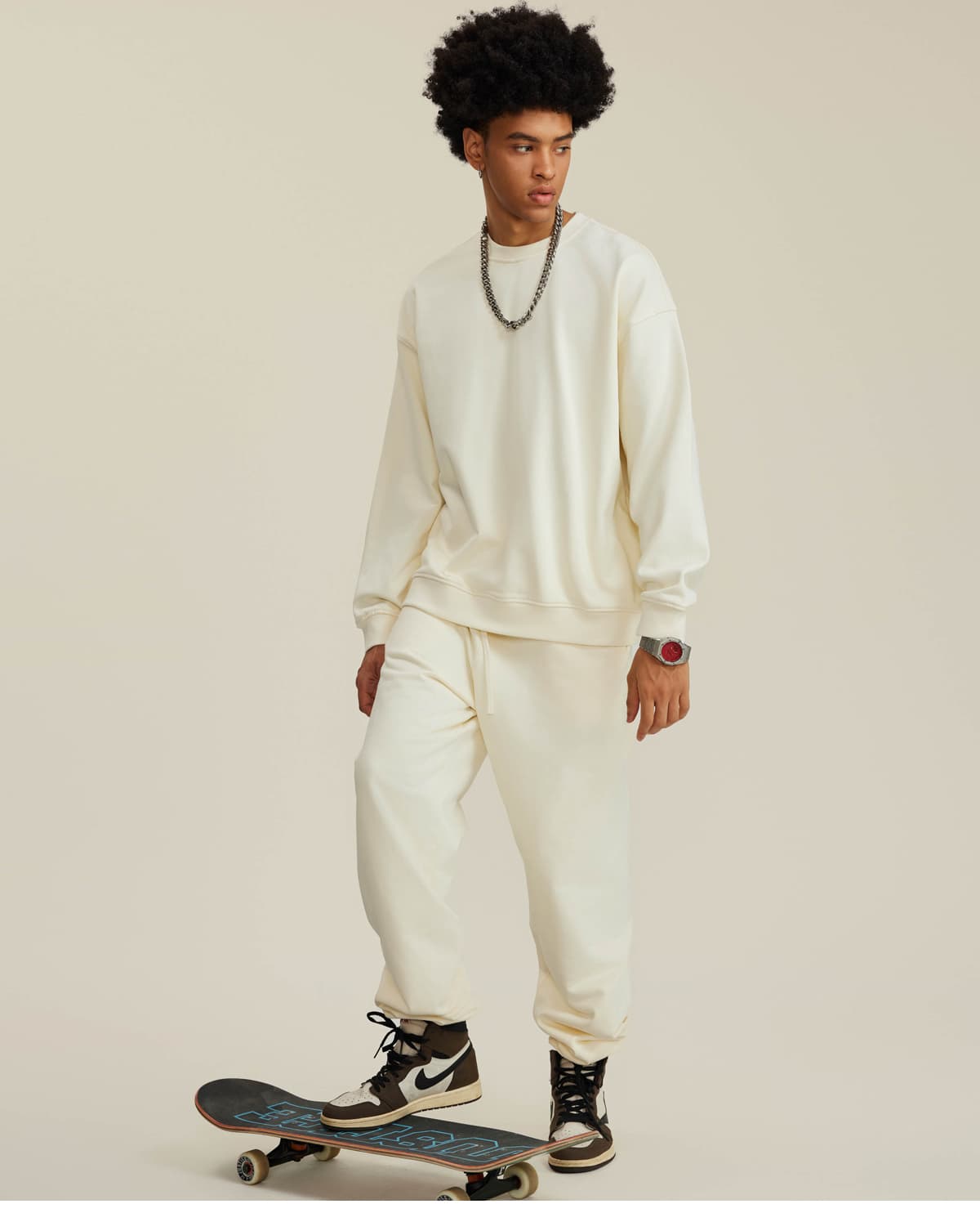 Heavy Weight Oversized Sweatshirt Cotton Terry 440Gsm – detail 13