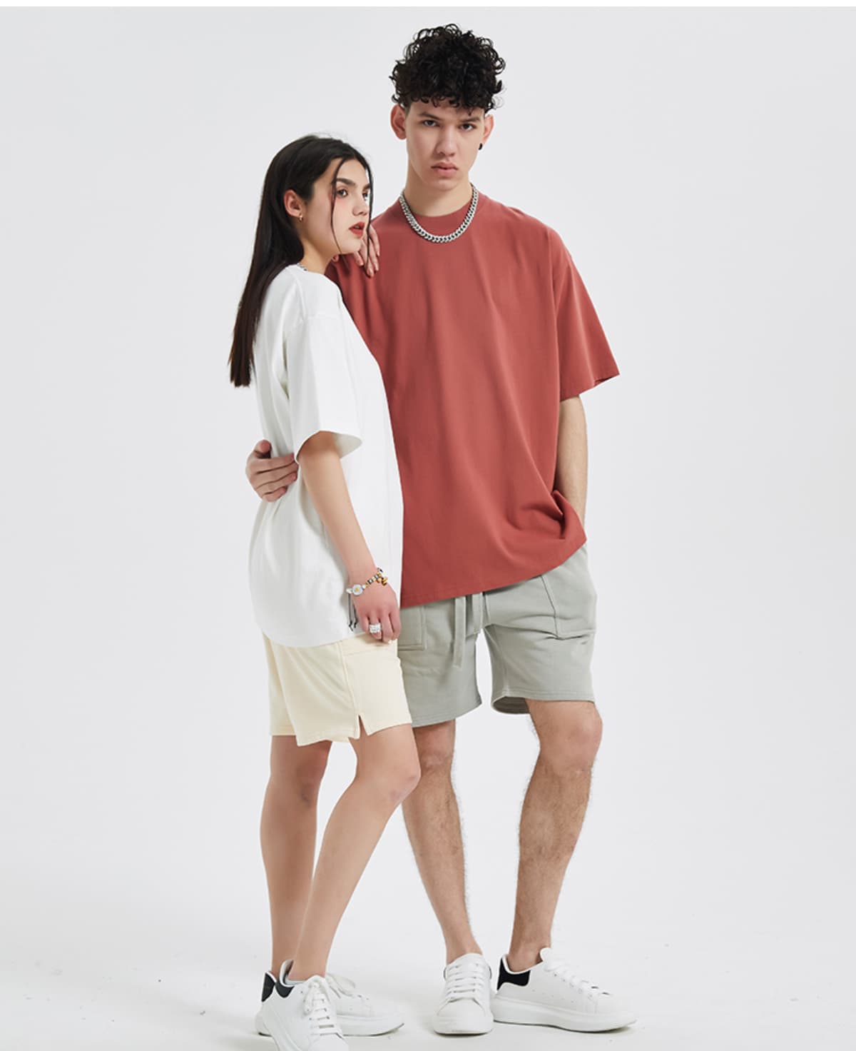 Extra Thick 310GSM Hemp Cotton Oversized T-Shirt – detail 13