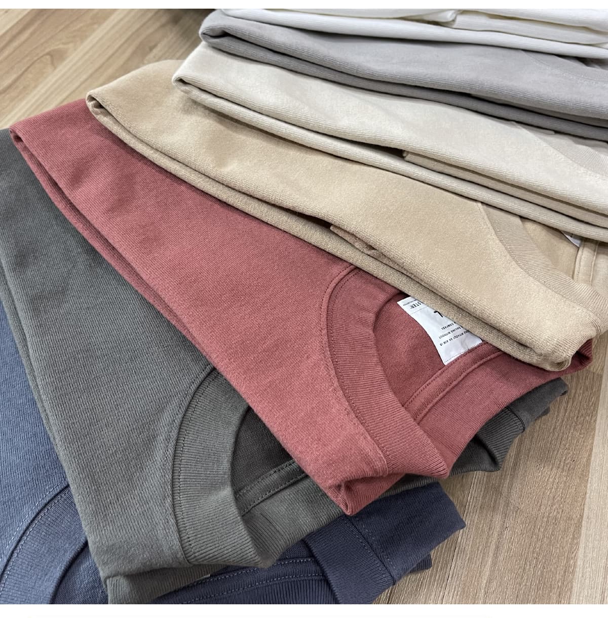 Extra Thick 310GSM Hemp Cotton Oversized T-Shirt – detail 9