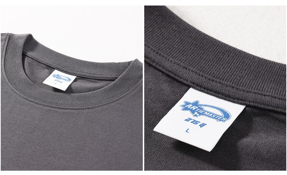 Cotton 275G Oversized Blank T-Shirt – detail 6