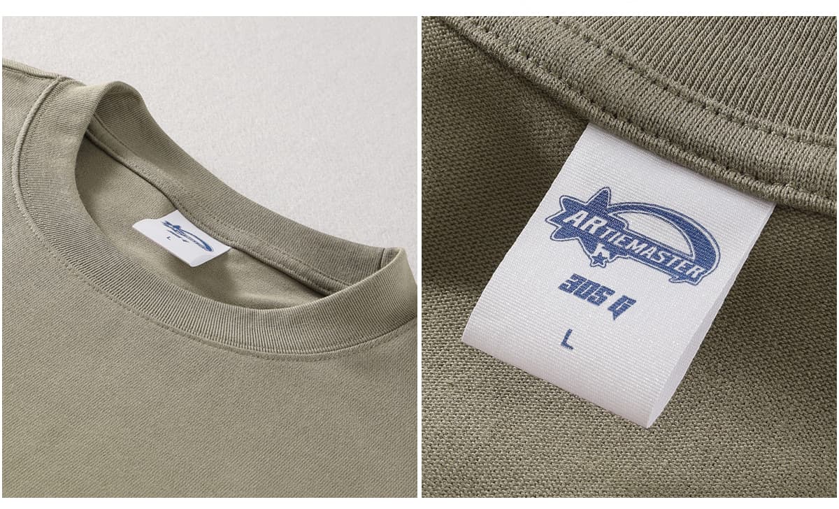 Thick 305Gsm Cotton Unisex Oversized T-Shirt – detail 6