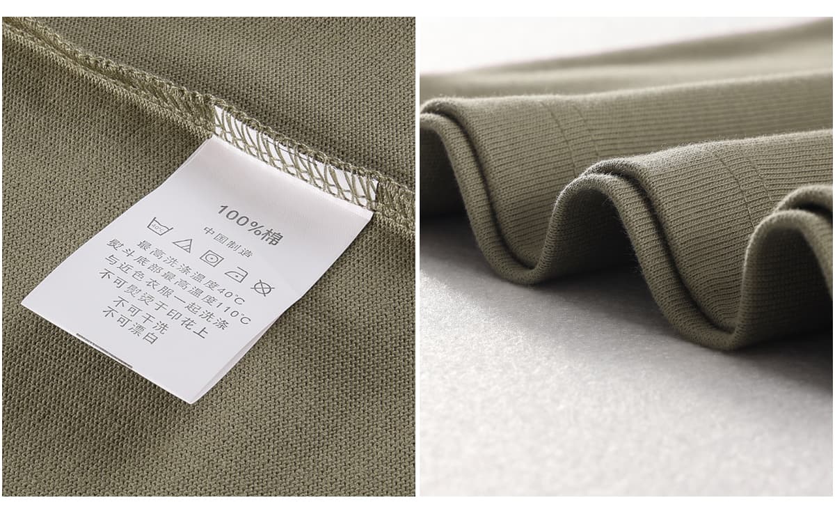 Thick 305Gsm Cotton Unisex Oversized T-Shirt – detail 8