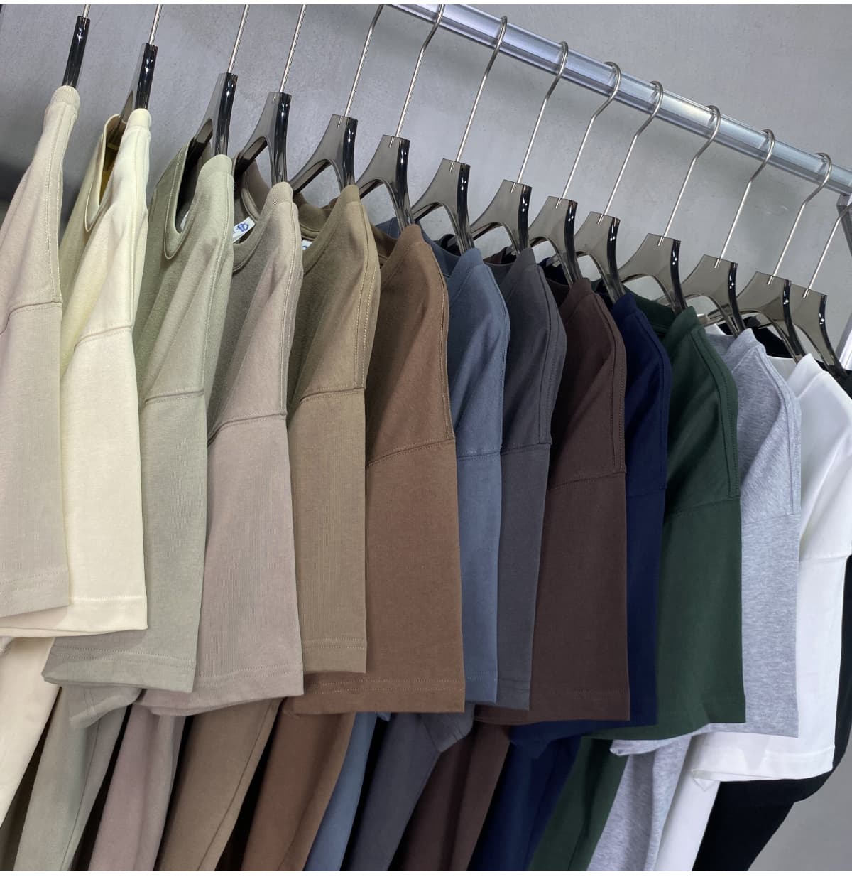 Thick 305Gsm Cotton Unisex Oversized T-Shirt – detail 9