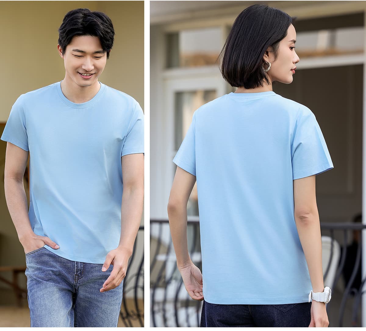 Sorona 180GSM Basic Fit Cotton T-Shirt – detail 8