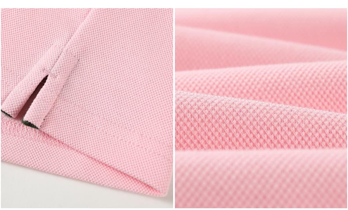 Color-Block 220gsm Unisex Slim Fit Polo with Slit – detail 7
