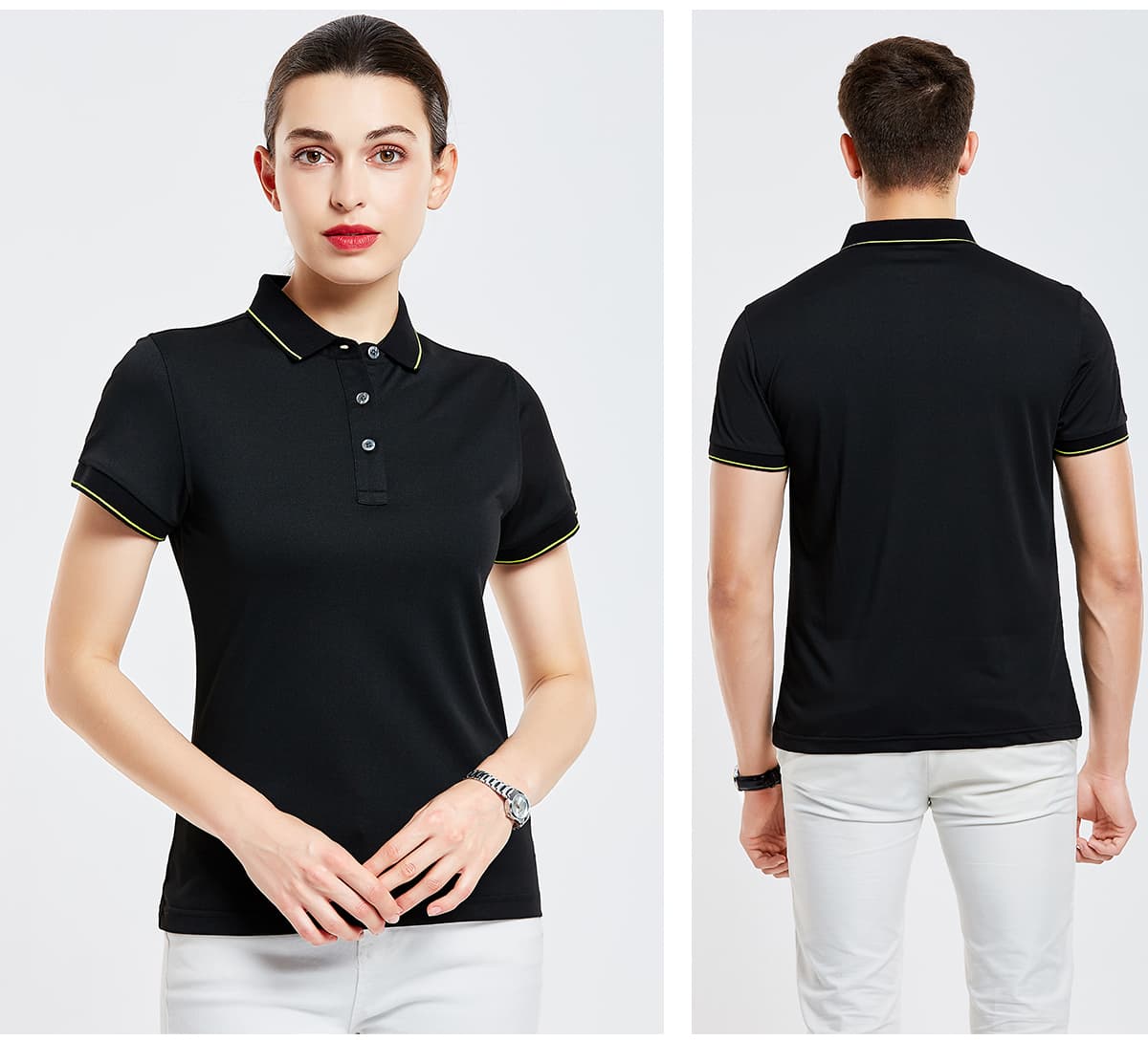Quick Dry 190GSM Unisex Slim Fit Polo – detail 11