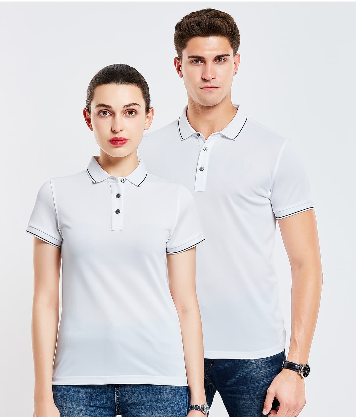 Quick Dry 190GSM Unisex Slim Fit Polo – detail 13