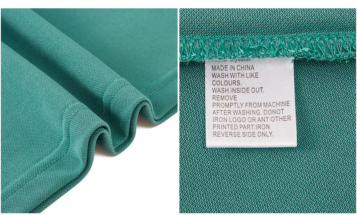 Quick Dry 190GSM Unisex Slim Fit Polo – detail 6