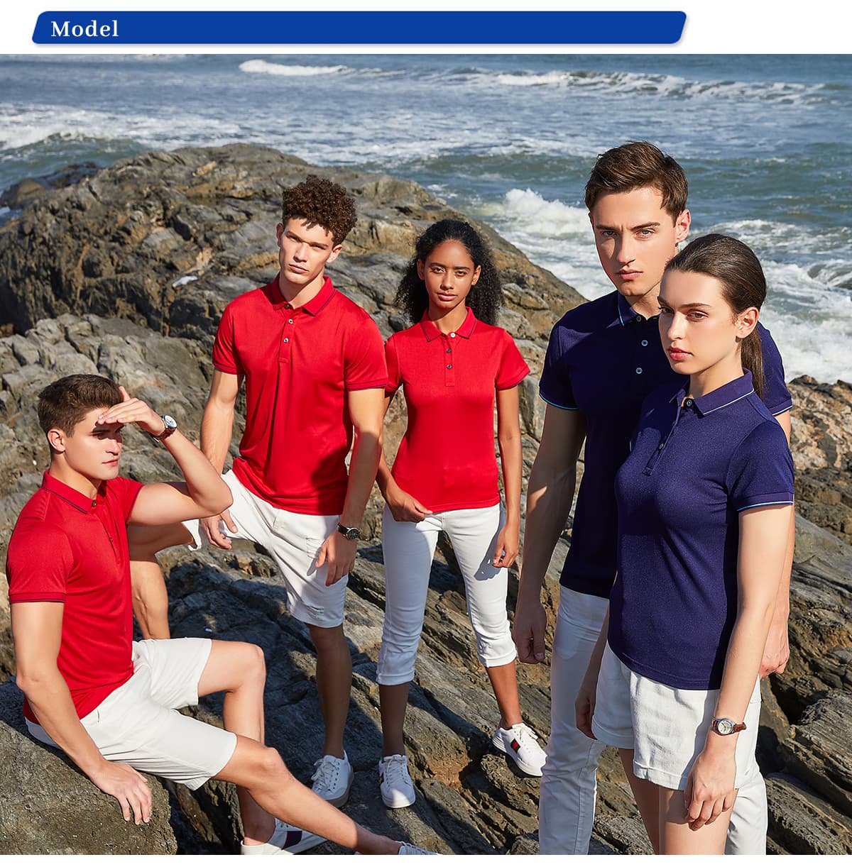 Quick Dry 190GSM Unisex Slim Fit Polo – detail 8