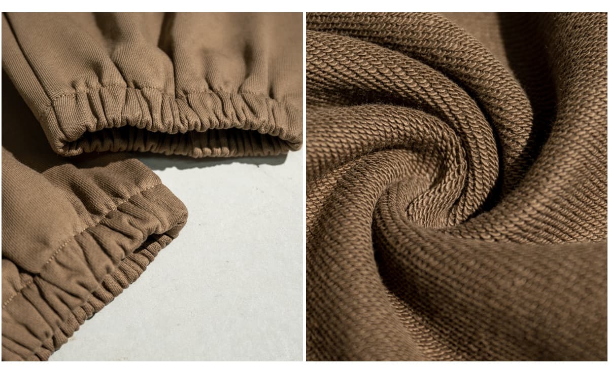 Thick 440Gsm Brushed Cotton Terry Sweatpants – detail 8