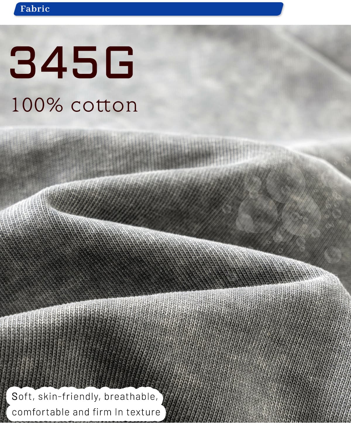 Thick 345GSM Wash Terry Sweatpants – detail 5