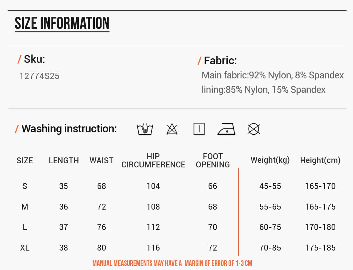 UPF50 Quick Dry Sports Shorts with Lining – detail 2