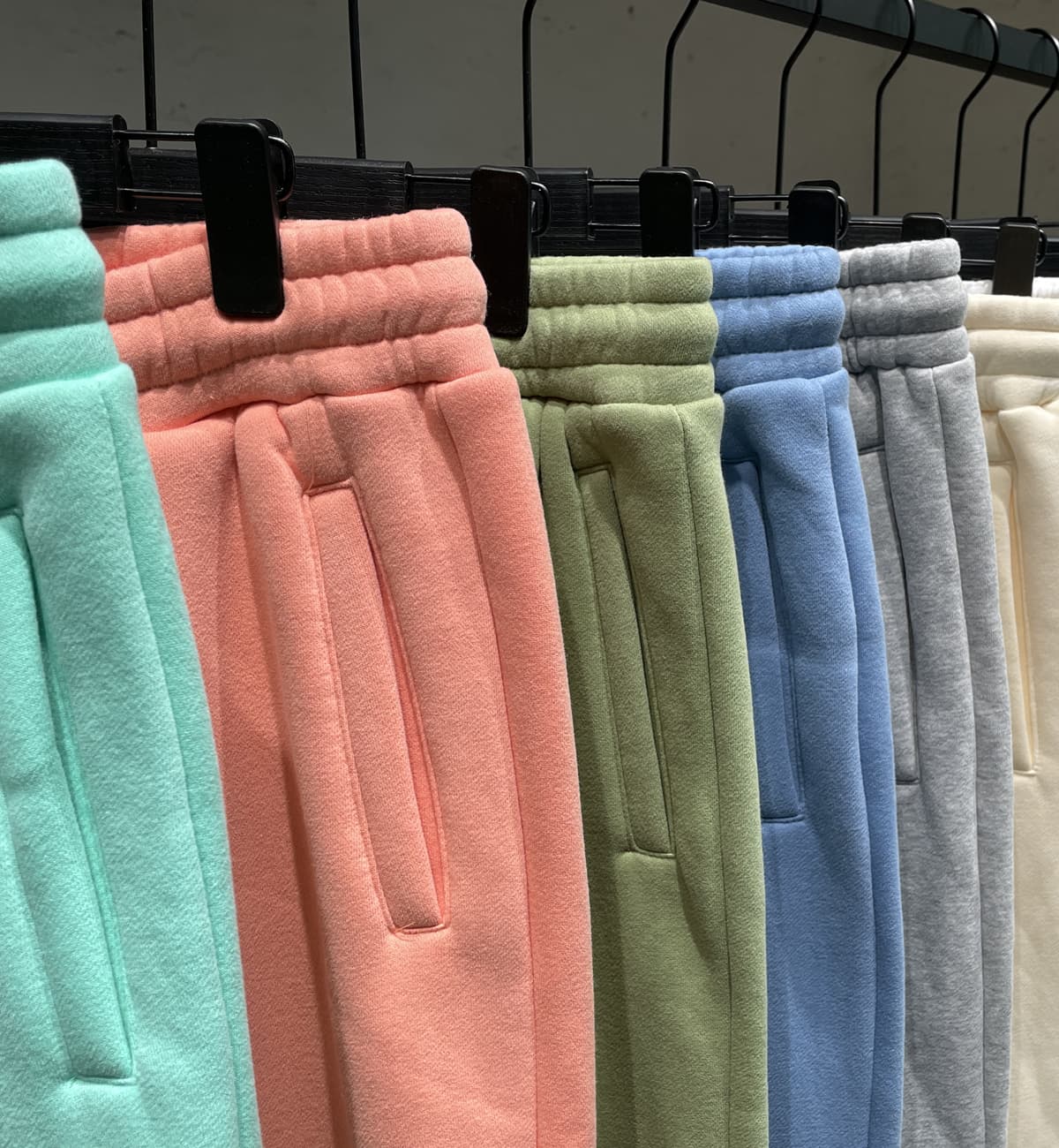 Thick 345Gsm Fleece Sweatpants for Winter – detail 10