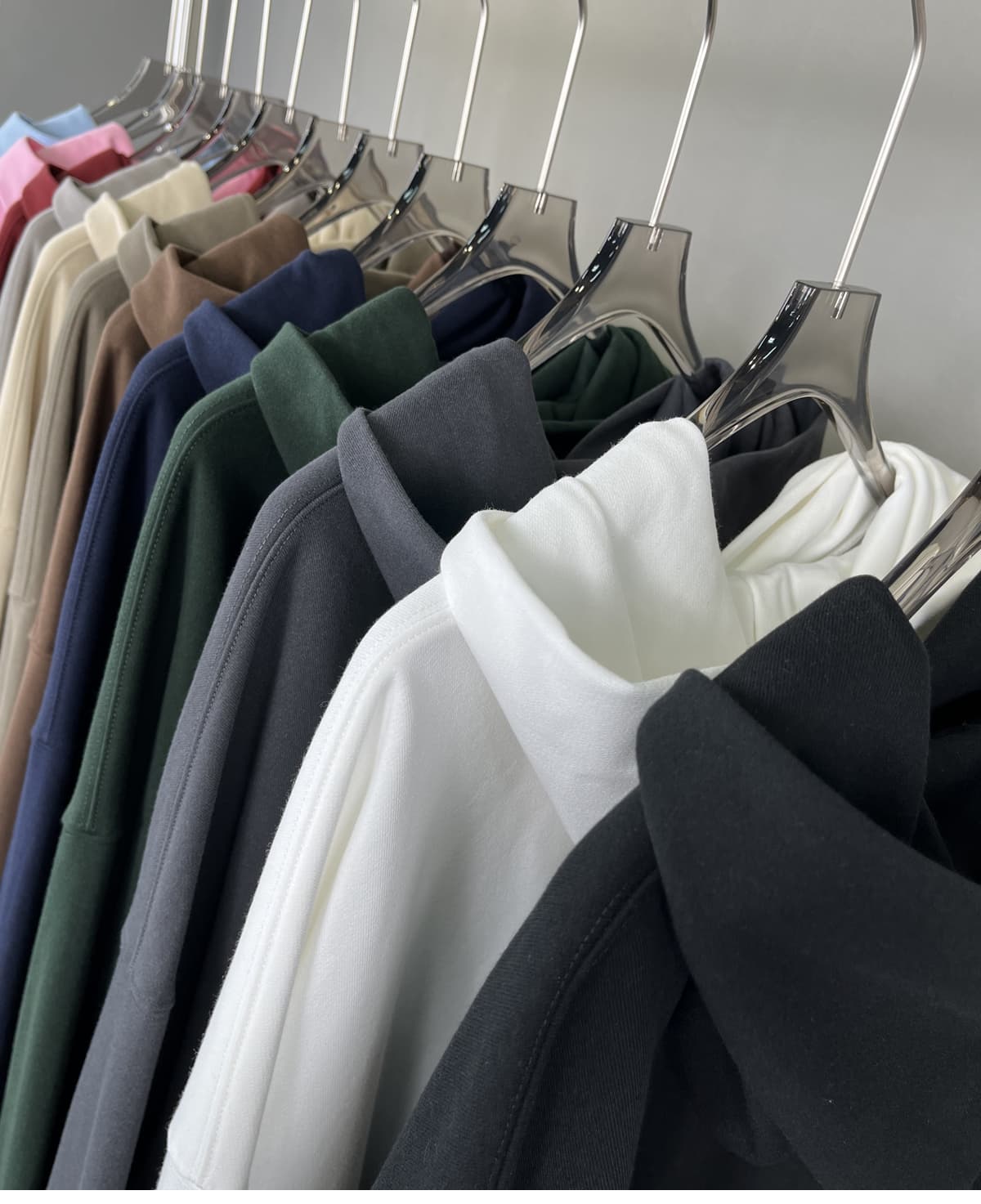 Thick Brushed Cotton Terry 430Gsm Oversized Hoodie – detail 9