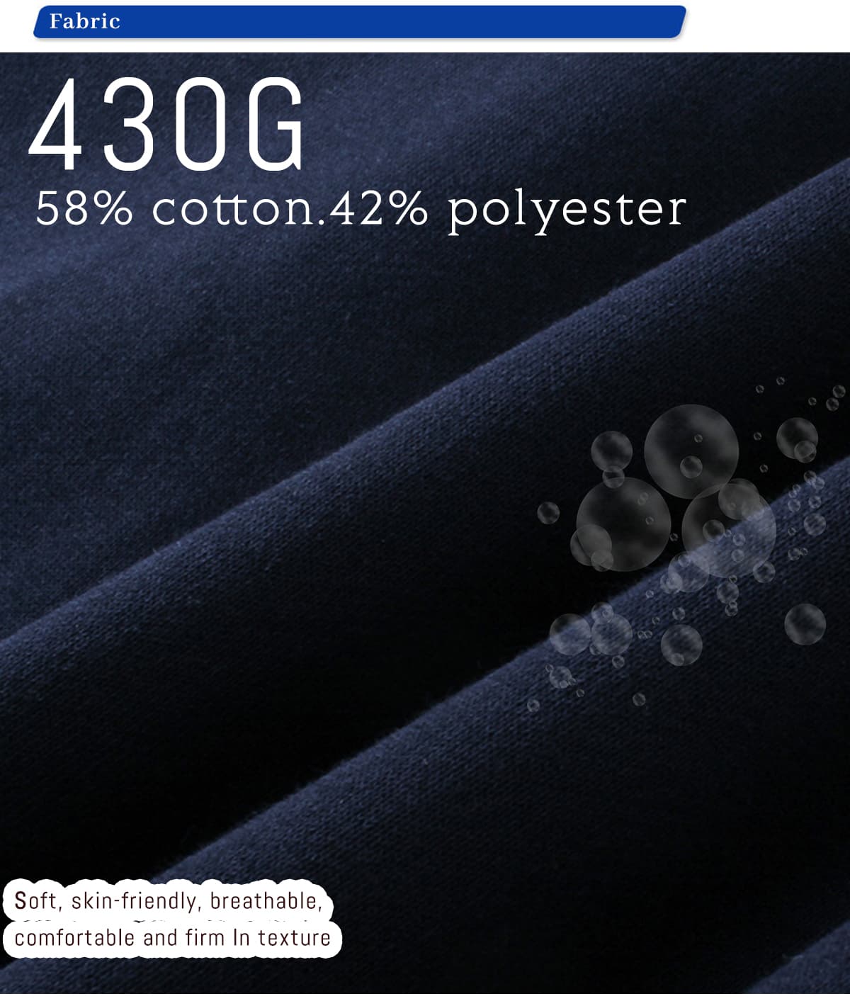Thick Brushed Cotton Terry 430Gsm Oversized Hoodie – detail 4