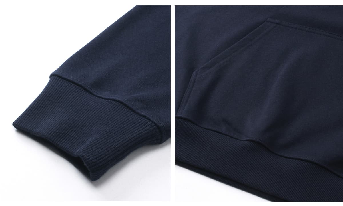 Thick Brushed Cotton Terry 430Gsm Oversized Hoodie – detail 6