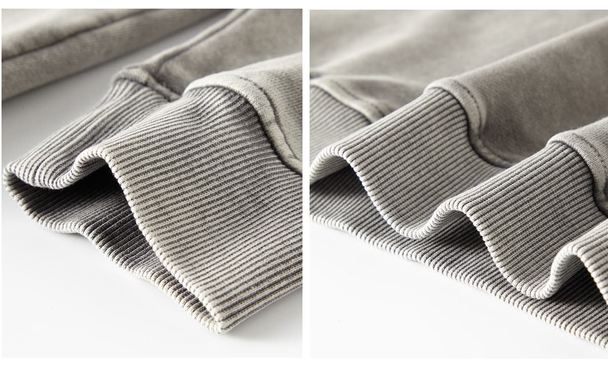 Cotton Terry 420Gsm Oversized Snow Wash Sweatshirt – detail 7