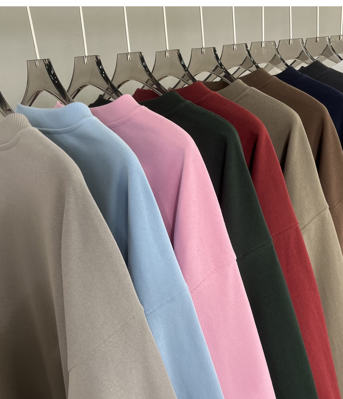 Heavy 430Gsm Cotton Terry Oversized Sweatshirt – detail 12