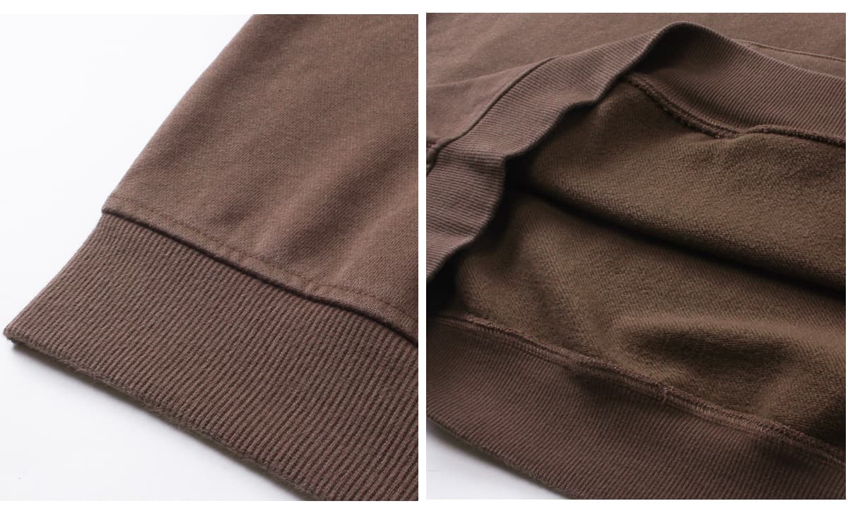 Thick Terry 450Gsm Vintage Wash Distressed Hoodie – detail 7