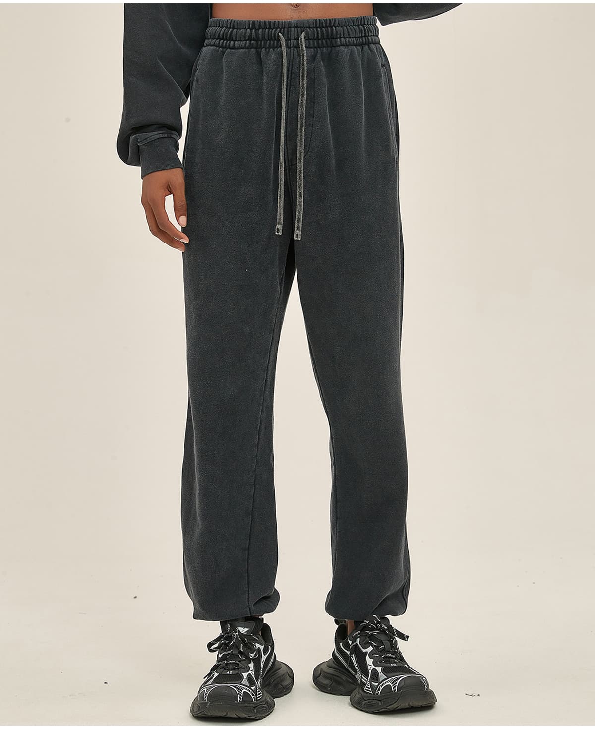 Cotton Terry 420Gsm Snow Wash Sweatpants – detail 12
