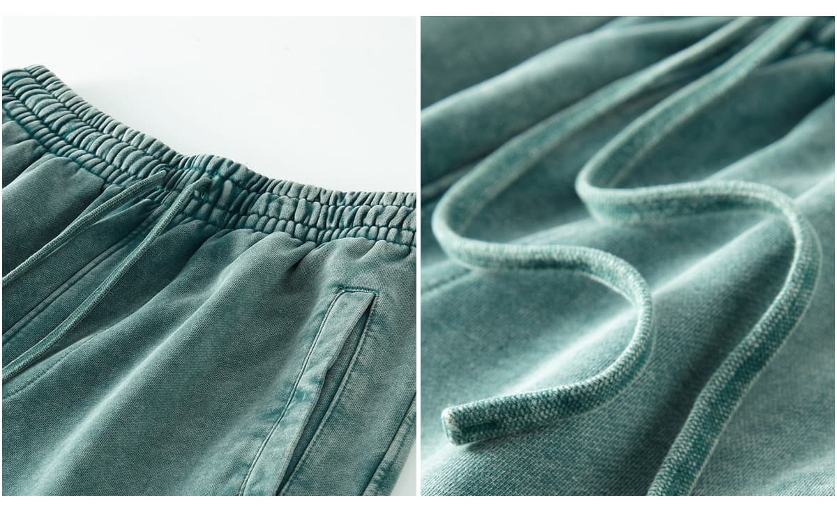 Cotton Terry 420Gsm Snow Wash Sweatpants – detail 6