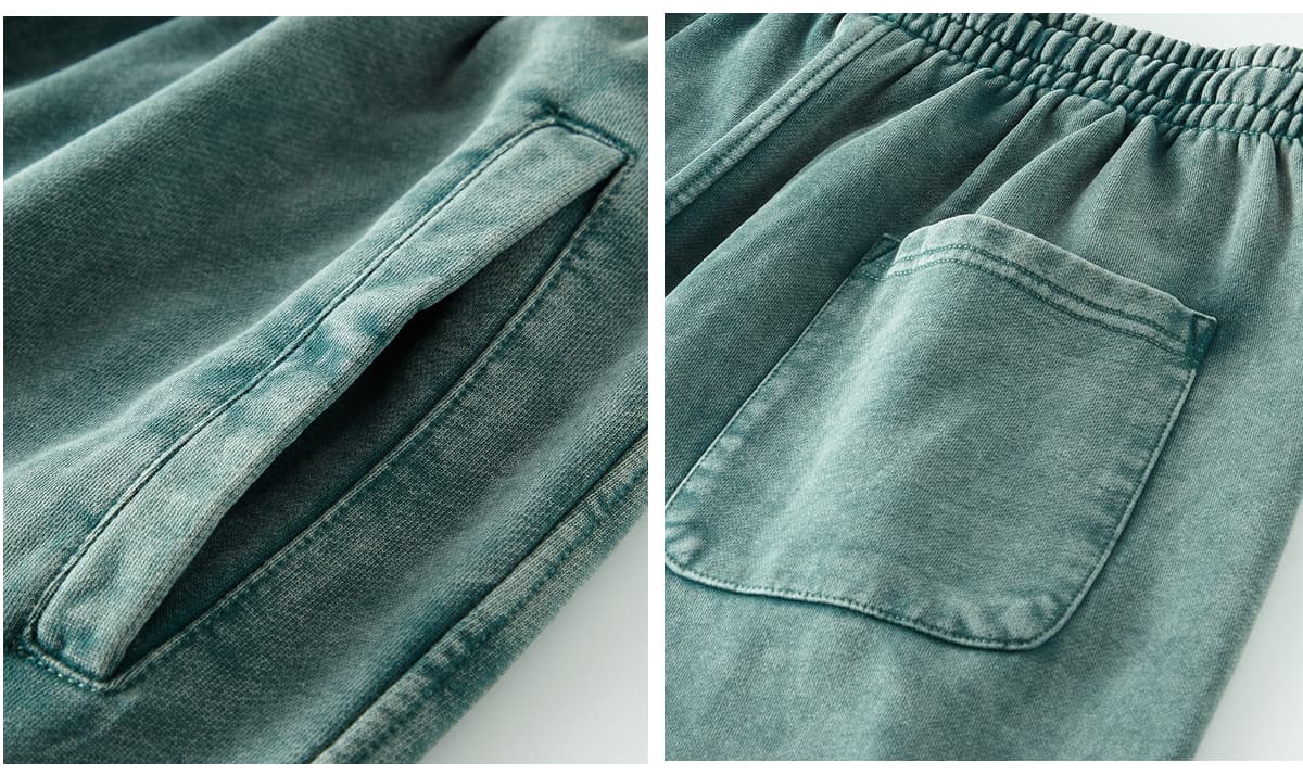 Cotton Terry 420Gsm Snow Wash Sweatpants – detail 7