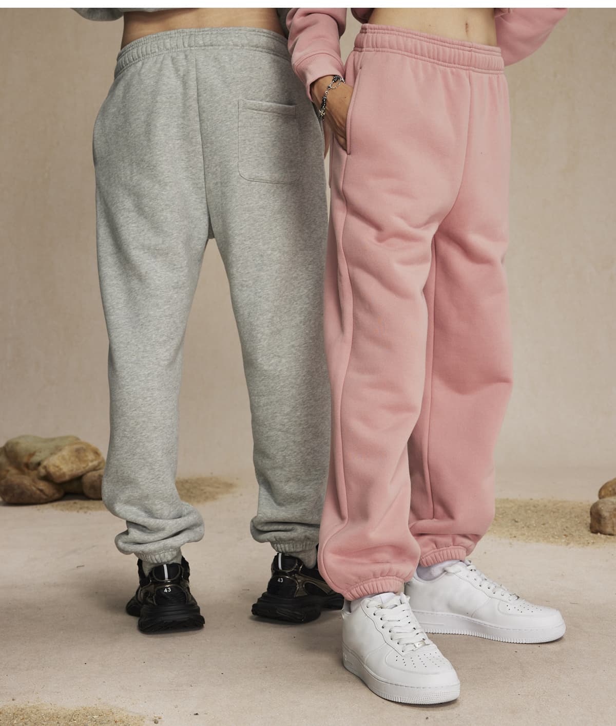 Thick 400Gsm Polar Fleece Jogger Sweatpants – detail 15
