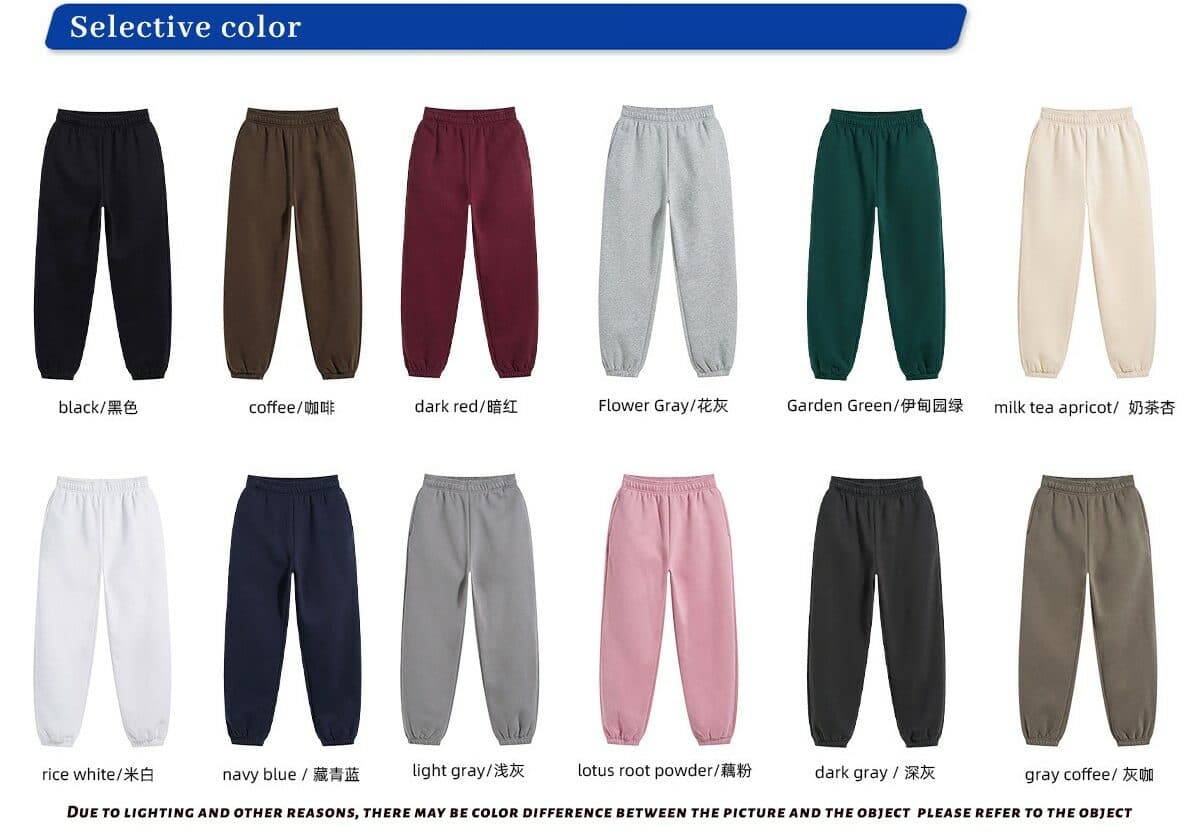 Thick 400Gsm Polar Fleece Jogger Sweatpants – detail 3