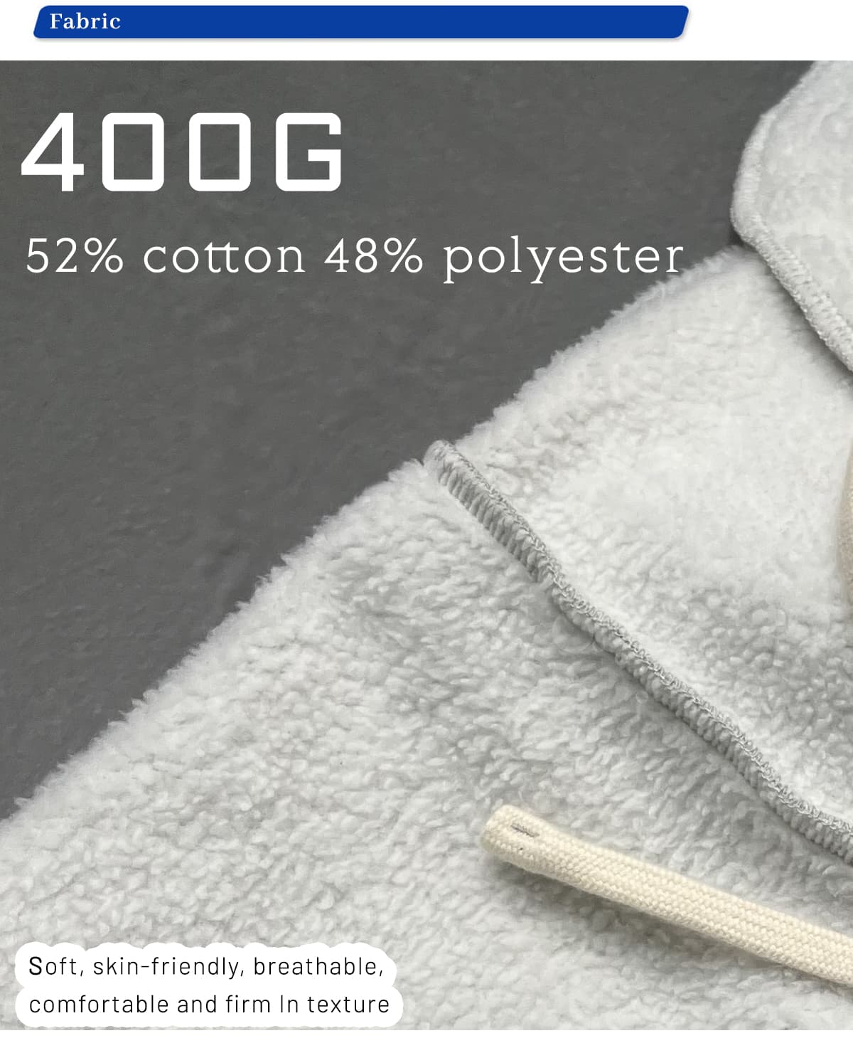 Thick 400Gsm Polar Fleece Jogger Sweatpants – detail 5