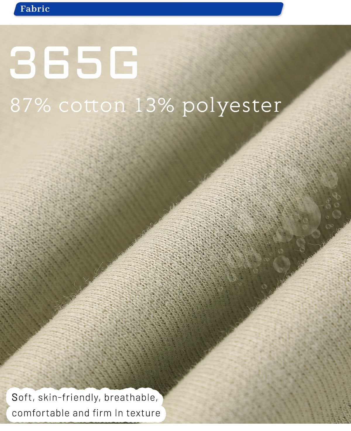 Brushed Fleece 365Gsm Solid wide-leg sweatpants – detail 4