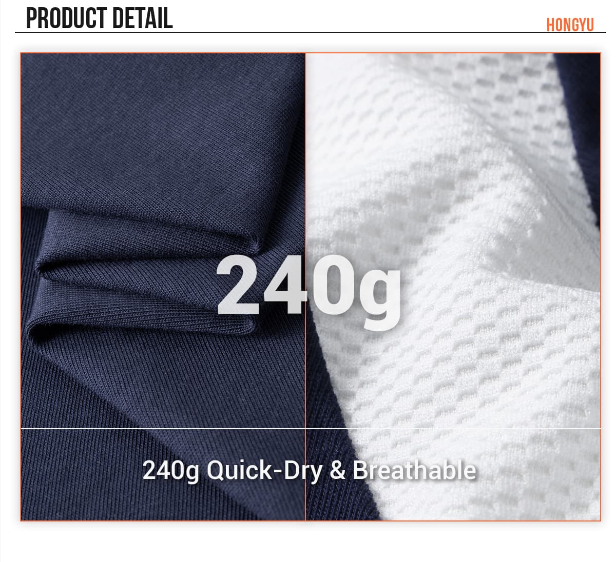 Cotton 240gsm Patchwork Reglan Sleeve T-shirt – detail 5