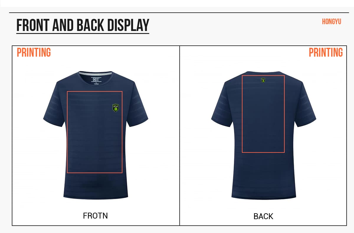 Basic Quick Dry Lightweight Sport Wear T-shirt – detail 7