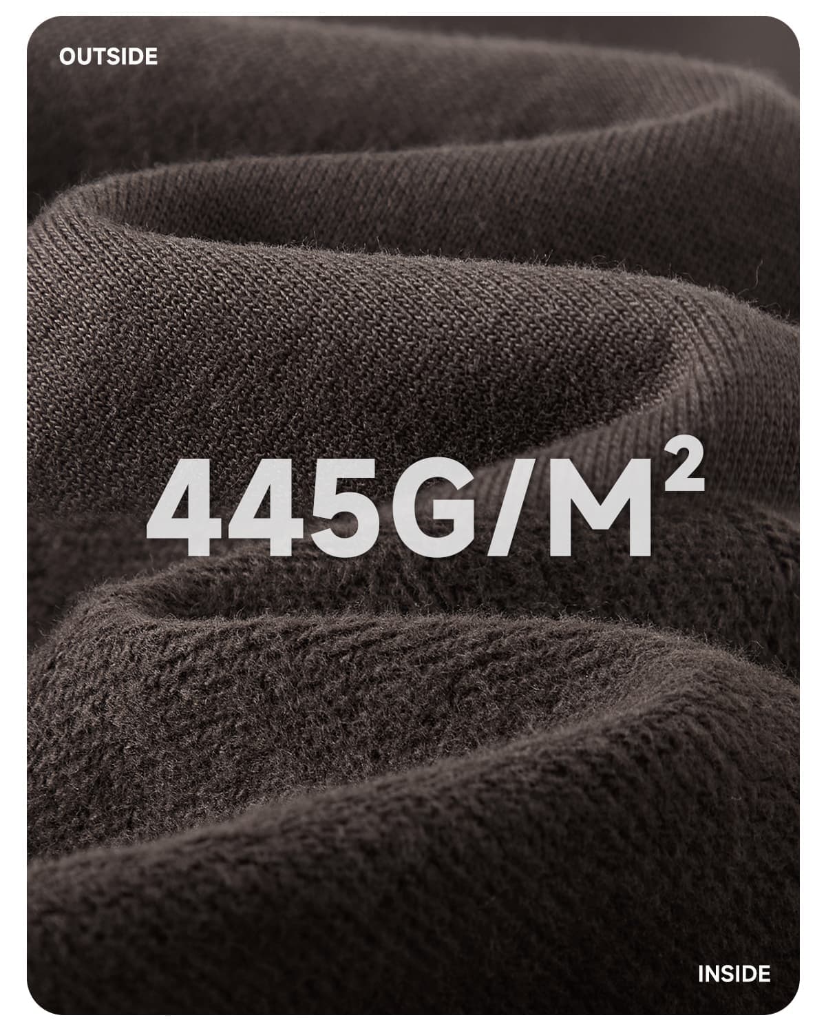 Thick Brushed Cotton Terry 445Gsm Straight Leg Sweatpants – detail 1