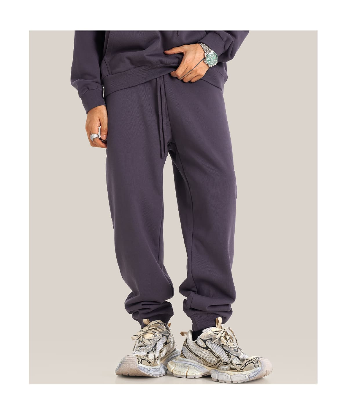 Heavy 440Gsm Terry Jogger Sweatpants – detail 13