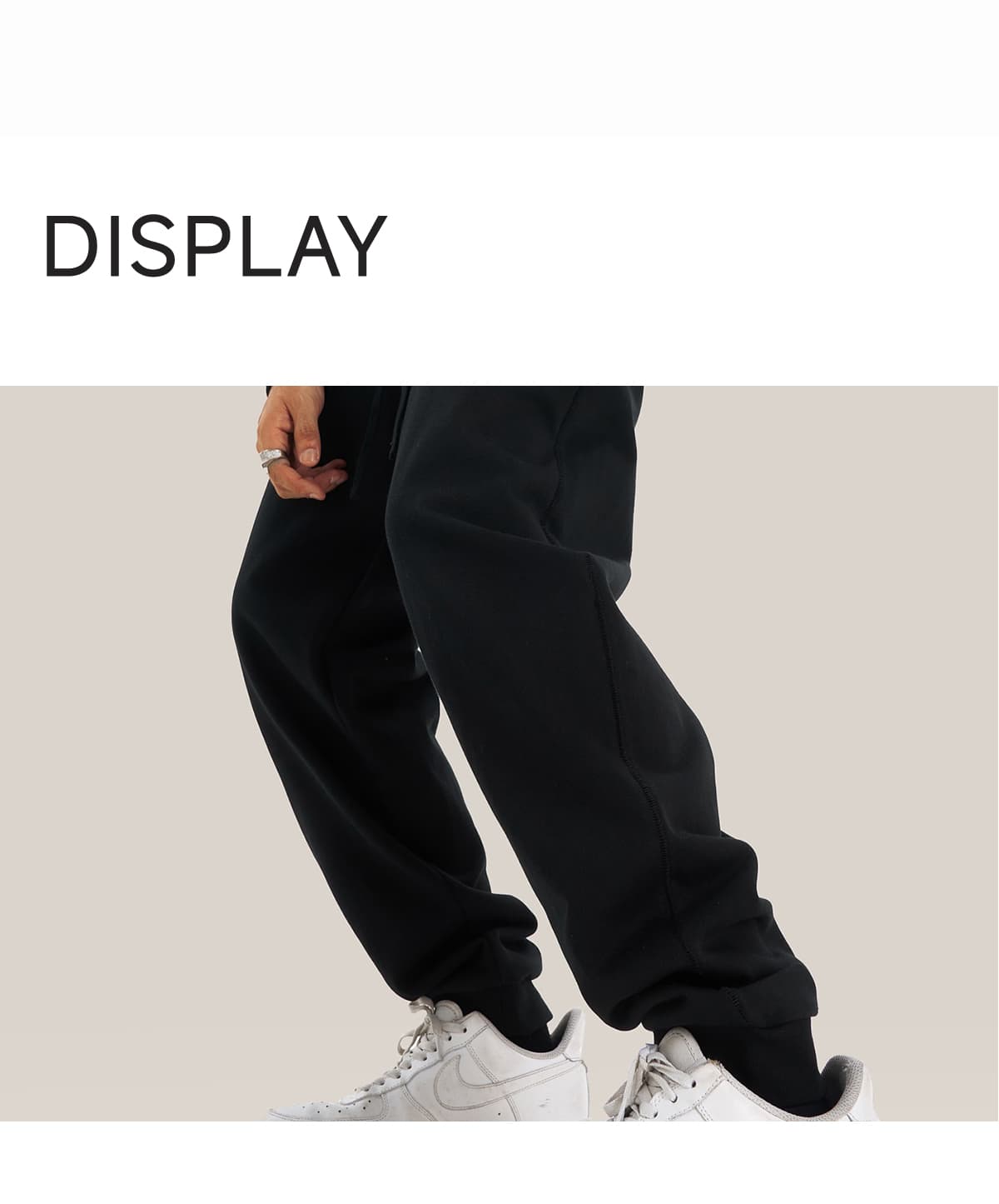 Heavy 440Gsm Terry Jogger Sweatpants – detail 7